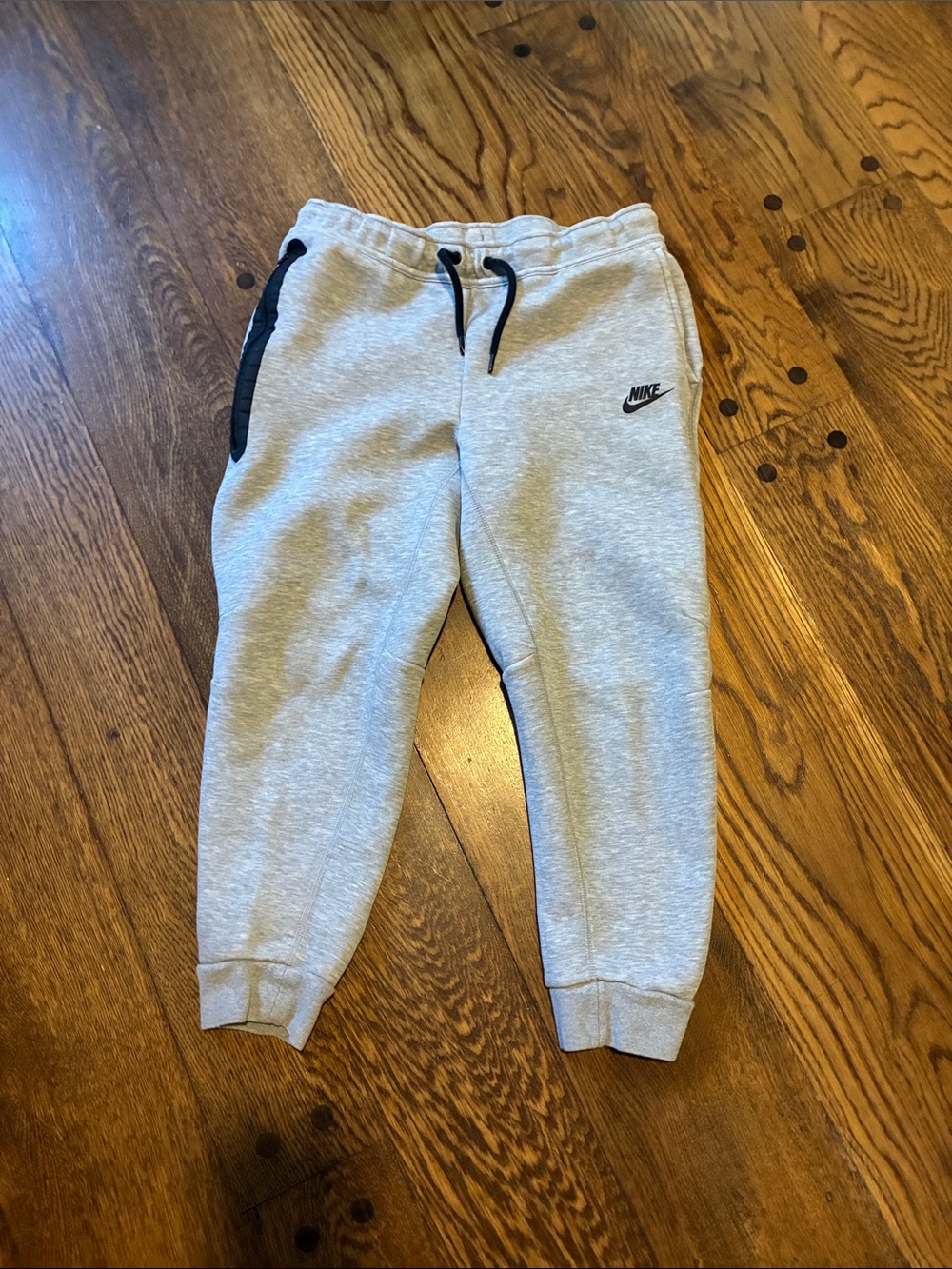 Nike Kids Gray Sportswear Tech Sweat Joggers